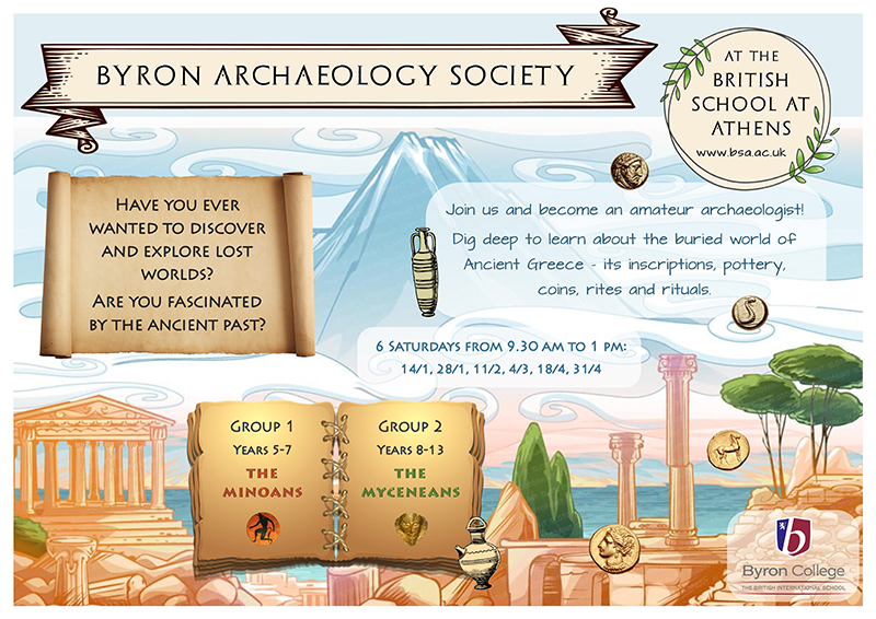 Byron Archaeology Society Poster